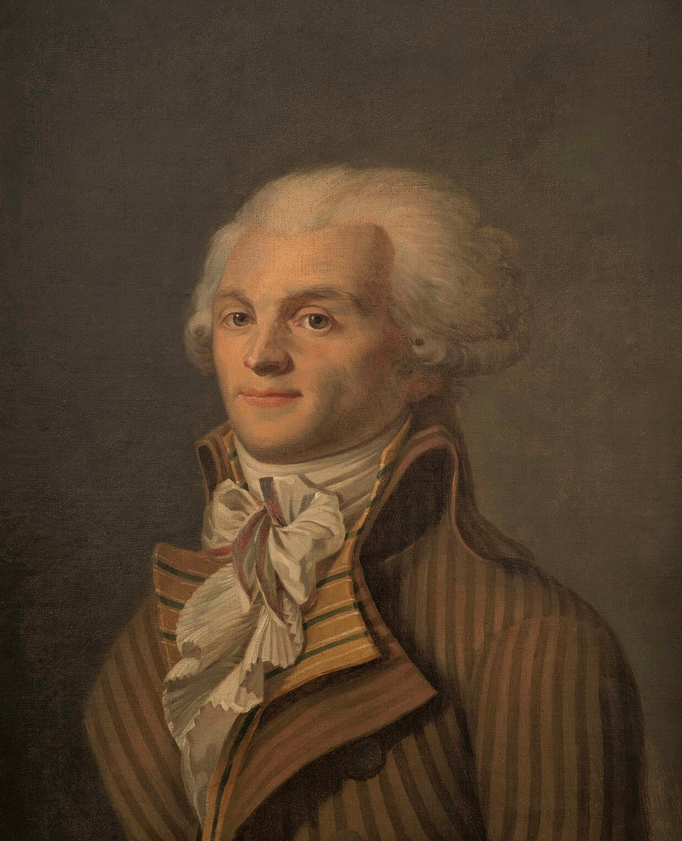 막시밀리앙 드 로베스피에르&nbsp;(1758-1794, Robespierre) (출처 : 위키백과)