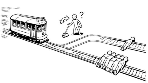 윤리적 선택은 전적으로 AI가 아닌 인간의 몫이어야 한다 (그림출처 : 디스이스게임) 