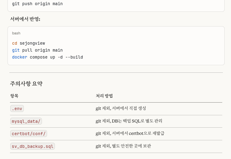 클로 과장이 설명해준 'git을 이용한 소스코드 백업 및 리모트 서버 반영'