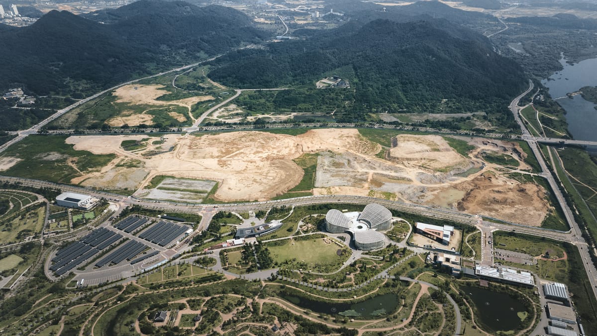 세종 국가상징구역 예정지 일대 (사진출처 : 행정중심복합도시 마스터플랜 공모 홈페이지)