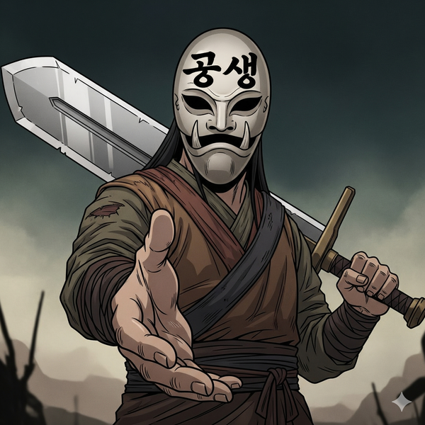 공생의 가면을 쓴 무법자, 그는 누구인가