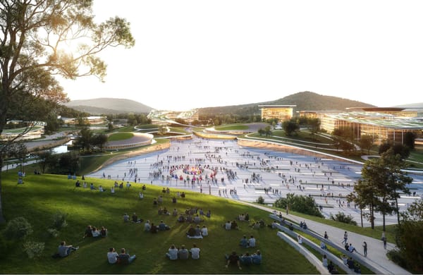 대한민국 행정수도 세종의 국가상징구역 조감도