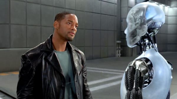 AI와 공존하는 방법을 찾아내는 것이 중요하다 (사진출처 : 영화 'I, Robot' IMDB)
